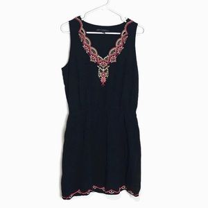 White House Black Market Embroidered Dress